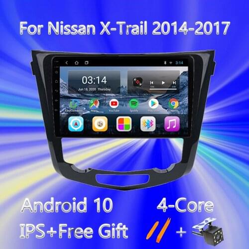 Car android 10.0 2Din Car Radio Multimedia Video Player For Nissan X-TRAIL X Trail T32 Qashqai 2 J11 2014 2015 2016 2017 Carplay