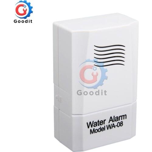 Wireless Water Leak Sensor Water Level Alarm Alert Detector System Home Security Audible Alarm ABS 0 to 49C
