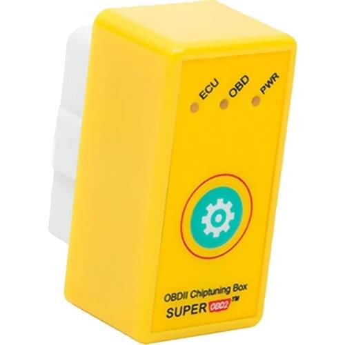 OBD2 Performance Chip Tuning Box For Benzine Gasoline Vehicles Yellow