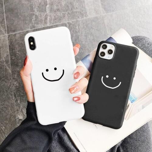For Huawei P30 P20 Pro P40 Lite E Y6 Y7 P Smart 2021 Honor 8X 8A 9A 9C 9X 10 Lite 10i 20i Fashion Smile Cases Bumber Cover