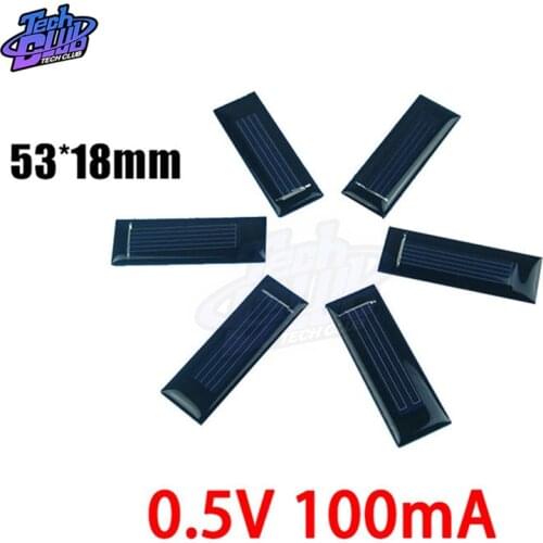 0.5V 100mA Micro Solar Panel Photoelectric Sensor Solar System DIY Module For Smartphones Batteries Charger Portable Charger