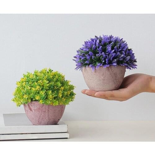 Artificial Plant Fadeless No Watering Plastic Vivid Artificial Flower for Window Wedding Decoration Flowers исскустветвенные