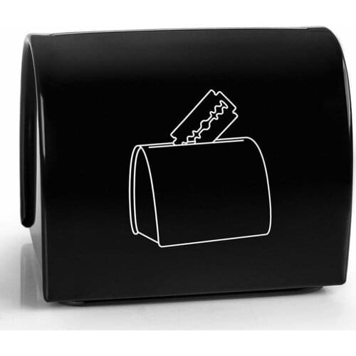 Larger Capacity Recyclable Blade Recycling Box Razor Disposal Case Iron Blade Processing Box Sealing Design