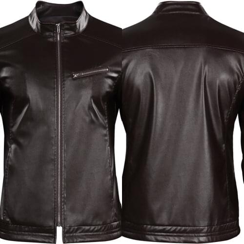 Evil Infinite Darkness Leon Scott Kennedy Cosplay Costume Jacket Coat Halloween Carnival Suit