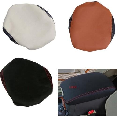 Car-styling Fit For Toyota Prado 2010-2018 Car Pad Cover Leather Storage Protection Cushion Auto Seat Armrests Box Pads