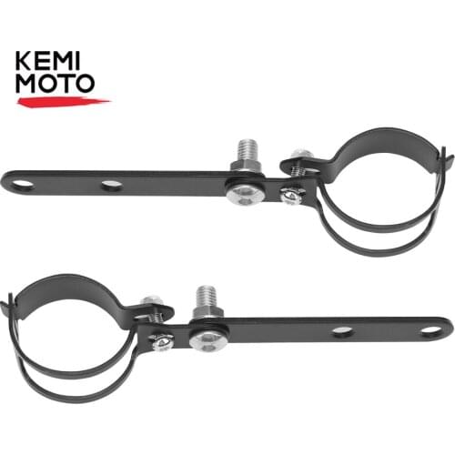 Motorcycle Headlight Mount Bracket Clamp 39-51MM Fork Tube Spotlight Holder Universal For MT07 MT09 R1 R3 R1200GS F800GS F800ST