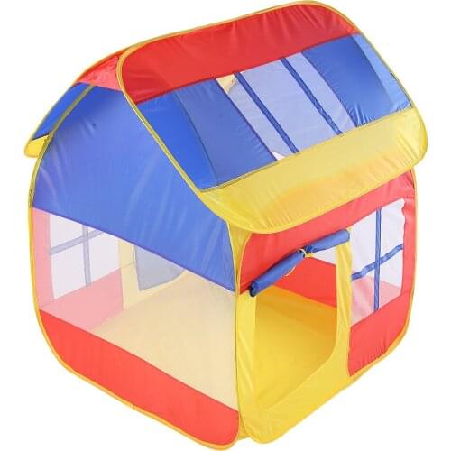 Childrens tent Indoor House Game House Princess mesh baby toy camping ocean ball pool Crawling Tunnel Tent House game house