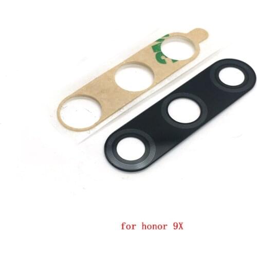 10PCS Rear Back Camera Glass Lens Cover For Huawei Honor 9X with Ahesive Sticker Replacement Parts