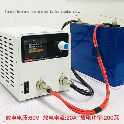 Battery Lithium Battery Capacity Tester Adapter Power Aging Detection Discharger Electronic Load