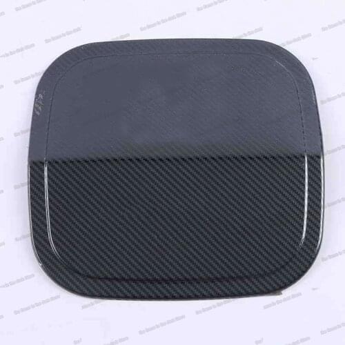 Lsrtw2017 carbon fiber stainless steel car tank fuel cover for honda city 2008 2009 2010 2011 2012 2013 2014 accessories sedan