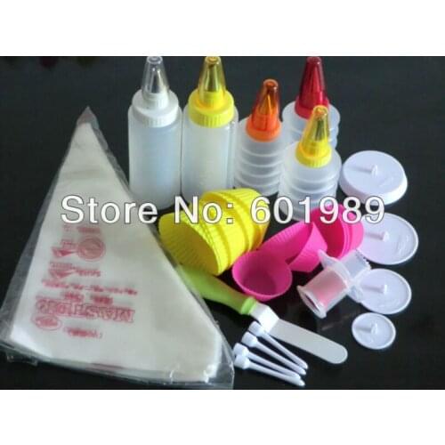 Cake Decorating Disposable Icing Pastry Piping Bag and Cake Decorating Tools Set For Cake Mold Bakeware Supply