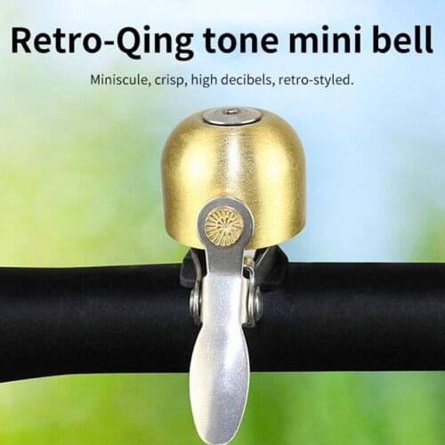 Bike Horn Vintage Bicycle Bell 90-110 DB Loud Bike Horn Vintage for Adults Kids Bicycle Bells Safety Cycling Loud Ring