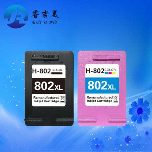High Quality 802XL Ink Cartridge Compatible for HP 1000 1050 2000 2050 1010 1510