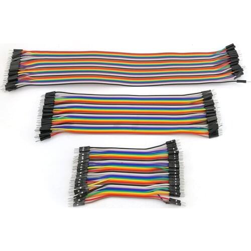 10cm/20CM/30CM 40 pin Line Male to Male Jumper Wire line eclectic Cable cord for arduino DIY