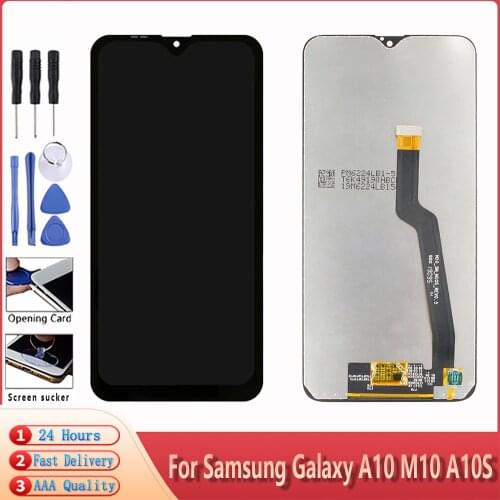 6.22" Original Screen For SAMSUNG Galaxy A10 A10S M10 LCD Display Touch Screen Replacement SM-A105F SM-M105F SM-A107F Display