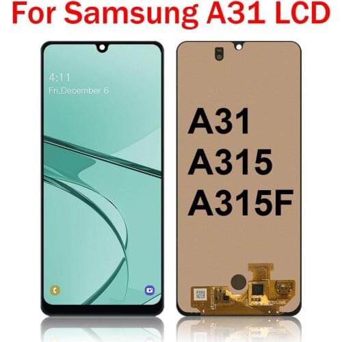 LCD-Screen For Samsung Galaxy A31 A315 LCD Display Touch Screen Digitizer Replacement display screen