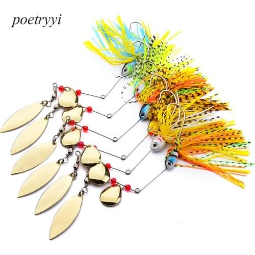 1Pcs/lot tassel lures Fishing Lure Soft Plastic Fishing Bait With Hook Top Water Artificial Fish Tackle 15g-18g 30