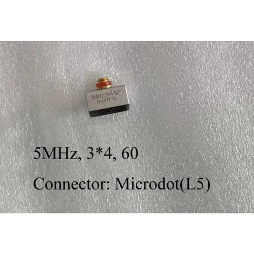 5MHz 3*4 Angle Beam Probe Transducer 60 degree