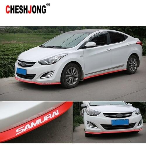 Car Front Lip Bumper Anti Scratch Protector Rubber Strip Car Bumper Protectors Exterior Mouldings Bumper Rubber Car Styling