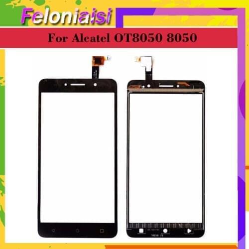 For Alcatel One Touch Pixi 4 OT-8050D OT8050 8050D 8050 Touch Screen Digitizer Sensor Outer Glass Lens Panel