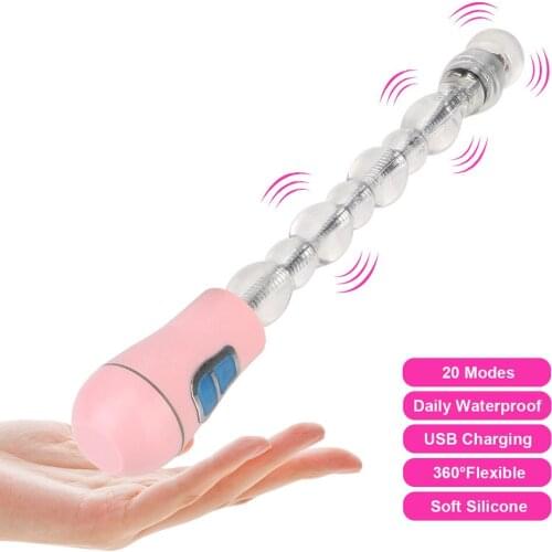 Flexible Big Dildos Anal Plug Sex Toys for Women G Spot Vagina Breast Massager Magic Wand Vibrators Female Masturbation