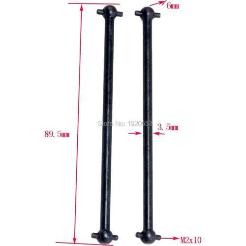 HSP 08059 08029 Front/Rear Dogbone Drive Shaft 89.5mm Dog Bone Parts For 1/10 RC Model Car 94111 94108 94188