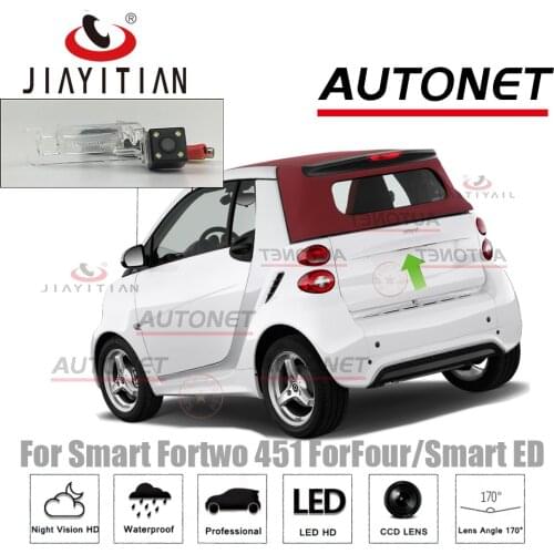JIAYITIAN Rear View Camera For Smart Fortwo 451/Smart ED/Smart Fortwo Brabus CCD Night Vision/Reverse Camera Backup parking Cam
