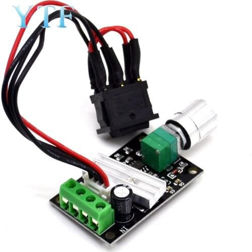 PWM DC-Motor Speed Modification 6V12V24V 3A Speed Control Switch Forward and Reverse with Switch Function