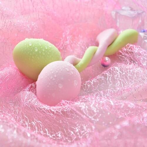 Small Tadpole Vaginal Tightening Ball Remote Control Vibrator Bouncing Egg Female Masturbation Massager Shrink Sex Toy For Women