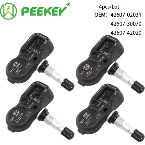 PEEKEY 42607-02031 42607-30070 42607-42020 4260702031 Tire Monitor Pressure Sensor TPMS For TOYOTA-Avensis-Auris RAV4