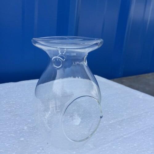 Vase Shape GlassTea Light Holder, Aromatherapy Essential Oil Burner, Wax Melt Warmer