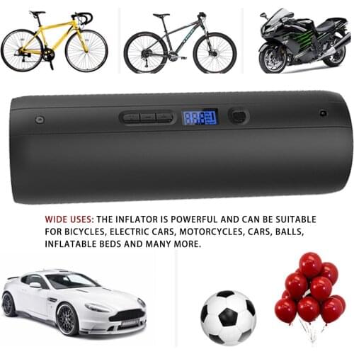 Portable Car Air Compressor Wireless Electric Tire Inflator Air Pump 150PSI Auto Air Pump for Car Motorcycle Balls inflating