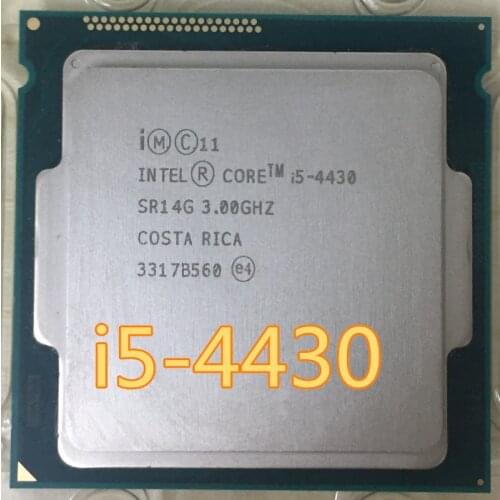 Intel Core i5-4430 i5 4430 I5-4430 Processor Quad-Core LGA1150 Desktop CPU properly Desktop Processor can work