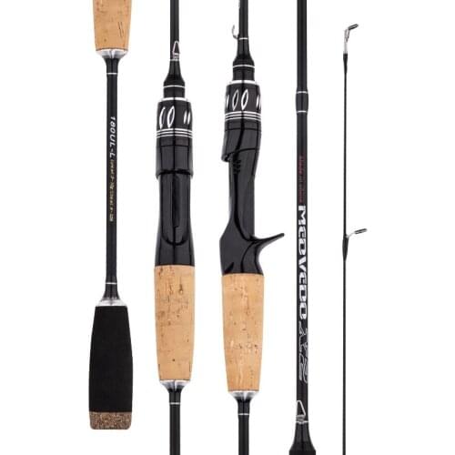 Fishing Rod Soild Lure Rod UL Action Carbon Lure Combo Spinning Rod Casting Rod With Reel Fishing Equipment Angling Telescopic