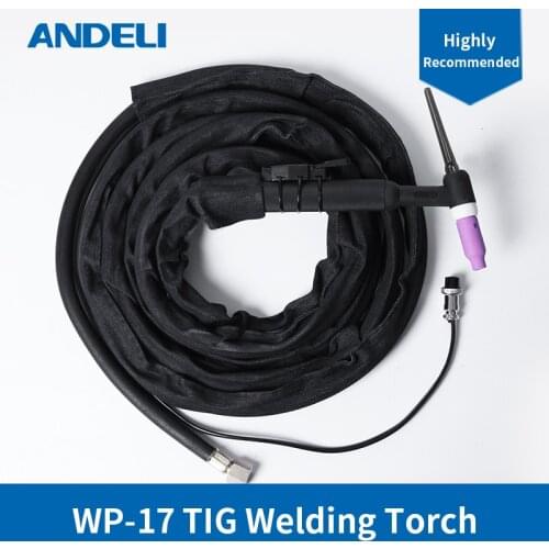 ANDELI TIG Welding Torch WP-17 4M TIG Welding Gun for TIG Welding Machine TIG Welding Machine Accessories