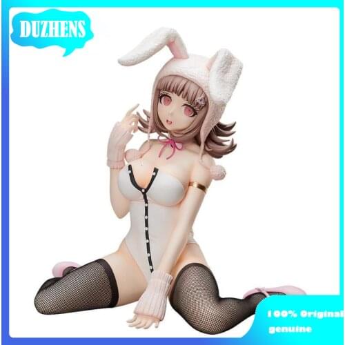100% Original: Animer Danganronpa Nanami Chiaki Bunny girl 21.5cm PVC Action Figure Anime Figure Model Toys Figure Doll Gift