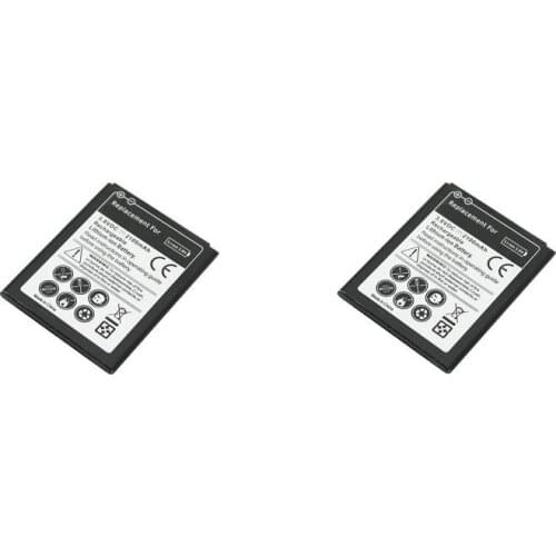 2x 2100mAh EB-BJ111ABE 3.8V Replacement Battery For Samsung Galaxy J1 Ace Neo 3G Duos J111F SM-J111M/DS Batteria Baterij