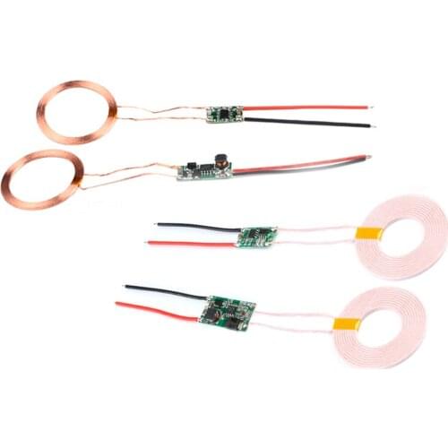 5V 1A/2A DIY Wireless Charger Module Transmitter Receiver Terminal Circuit Board Module for Phone