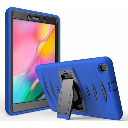 Kids Safe Shockproof PC Silicon Tablet Protect Cover For Samsung Galaxy Tab 8.0 inch 2019 T290 T295 T297 Case Stand Funda+pen
