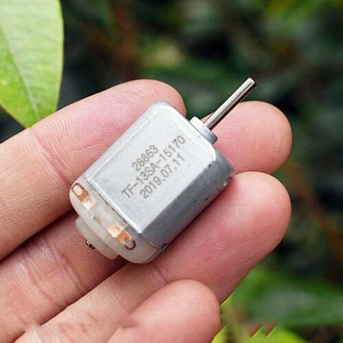 Standard DC 3V-7.2V 6V 21000RPM Micro Mini Electric 130-14150 Motor Carbon Brush 130 DIY Small Four Wheel Car Boat Toys Model