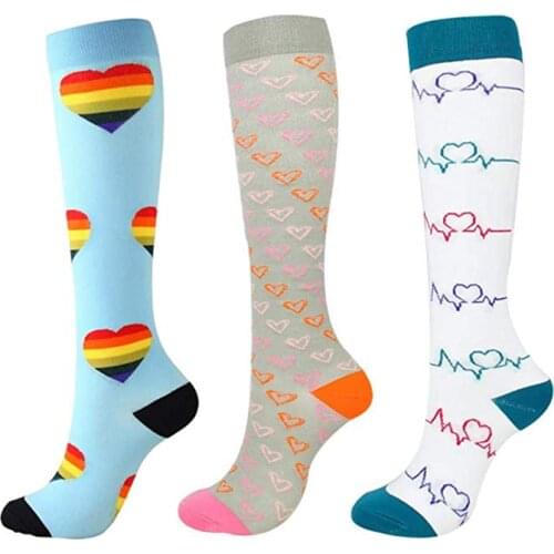 Compression Socks for Men&Women Best Graduated Athletic Fit for Running Flight Travel Boost Stamina Circulation&Recovery Socks