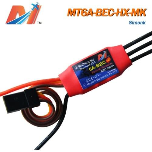 Maytech Clearance Sale ESC 6A HX Simonk brushless motor speed controller for Drone kit