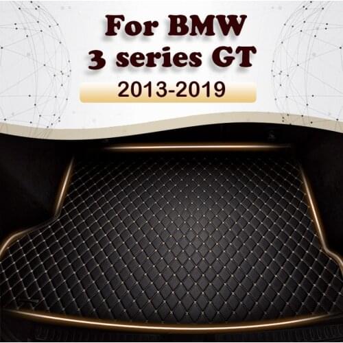 Car trunk mat for BMW 3 series GT 2013 2014 2015 2016 2017 2018 2019 cargo liner carpet interior accessories cover