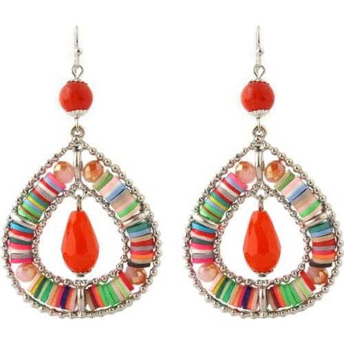 Zouchunfu Fashion Bohemia New Design Drop Earrings For Women Fashion Multicolor Pendant Earrings New Jewelry 2020 Earrings