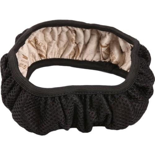 Non-Slip Universal Car Auto High Elasticity Handmade Skidproof Fish Net Stitching Steering Wheel Cover Vehicles Decoration