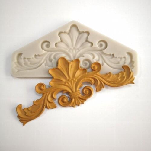 New Chocolate Fudge Cake Tool DIY baking silicone fondant mold Cake lace decoration accessories