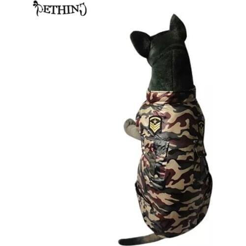 Large dog down coat XXL-5XL winter warm jacket for big dog pet gold uniform waterproof windproof dog clothes warm dog sweater