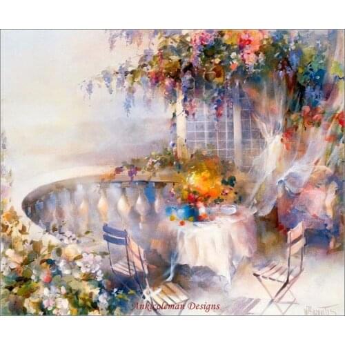 Needlework for embroidery X-stitch DIY French DMC High Quality - Counted Cross Stitch Kits 14 ct Oil painting - Serenade