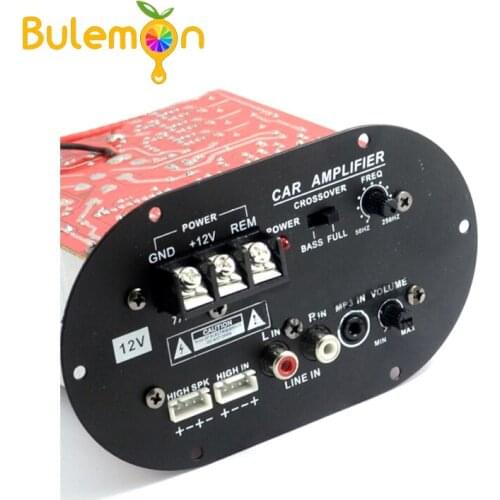 S80B 12V 120W Full Tone / Pure Bass Power Amplifier Board 8-12 Inch Subwoofer Core
