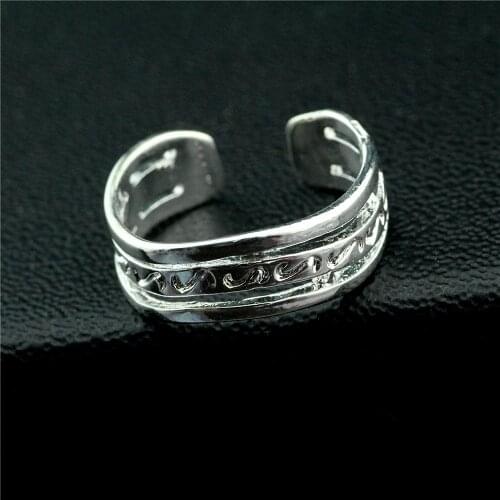 Silver Foot Ring Summer Sandy Beach for Women Distort The Crural Give Woman Style Material Body Jewelry Type Origin Item Type